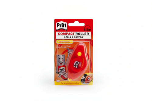 Colla Pritt Roller Compact Removibile- - Nastro Mt.10X8,4Mm - 10 Blister Henkel