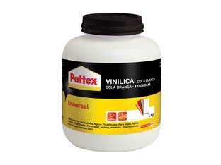 Pattex Colla Vinilica Classic Universale Kg.1- - Kg.1 - 12 Pezzi Henkel