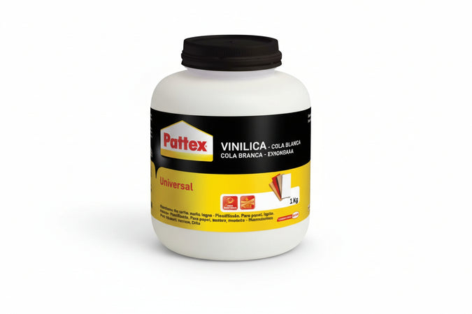 Pattex Colla Vinilica Classic Universale Kg.1- - Kg.1 - 12 Pezzi Henkel