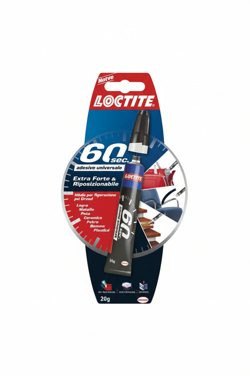 Loctite 60 Secondi Gr.20 - 6 Pezzi Loctite