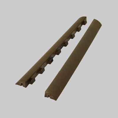 Profilo Laterale Per Piastrella 'Woodenlike' Aggancio Maschio, 580X56 Mm - Spess. 25 Mm