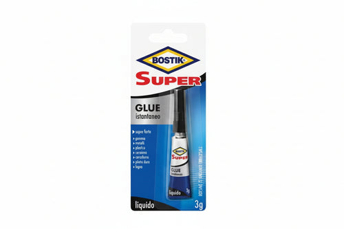 Colla Super Glue Jumbo Card- - Gr.3 - 12 Blister Bostik
