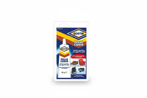 Adesivo Per Pelle E Cuoio- - Gr.50 - 3 Blister Bostik