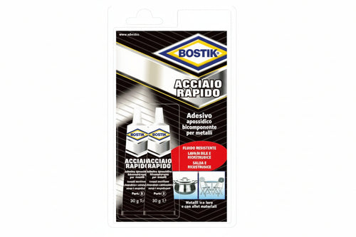 Acciaio Rapido- - Gr.30 - 3 Blister Bostik