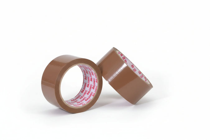 Nastro Imballo Avana- - Mt.66 - Mm.50H. Spess. 43 Micron - 36 Pezzi Feudo