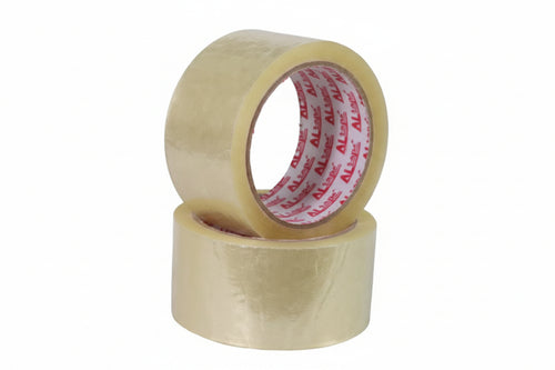 Nastro Imballo Rumoroso Trasparente- - Mt.66 - Mm.50H. Spess. 43 Micron - 36 Pezzi Feudo