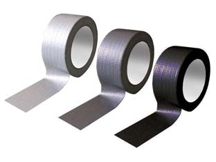 Nastro Telato Tipo America- - Mm.50H. In Rotoli Da Mt.5 Colore Grigio - 8 Pezzi Feudo