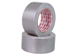 Nastro Telato Tipo America- - Mm.38H. In Rotoli Da Mt.10 Colore Grigio - 6 Pezzi Feudo