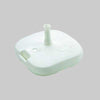 Base Per Ombrellone Cm 44X44X12H - Col. Bianco - Pro Garden