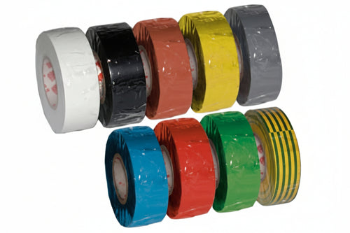 Nastro Isolante Spessore Mm.0,13- - Mm.25X25Mt. Colore Verde - 8 Pezzi Scapatapes