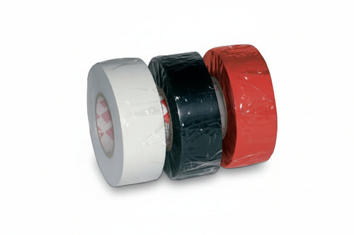 Nastro Isolante Spessore Mm.0,15- - Mm.15X10Mt. Colore Nero - 10 Pezzi Scapatapes