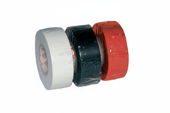 Nastro Isolante Spessore Mm.0,15- - Mm.25X25Mt. Colore Nero - 8 Pezzi Scapatapes