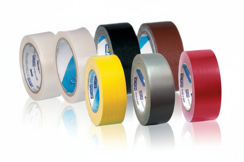 Nastro Telato- - Mm.38X2,7Mt. Colore Bianco - 8 Blister