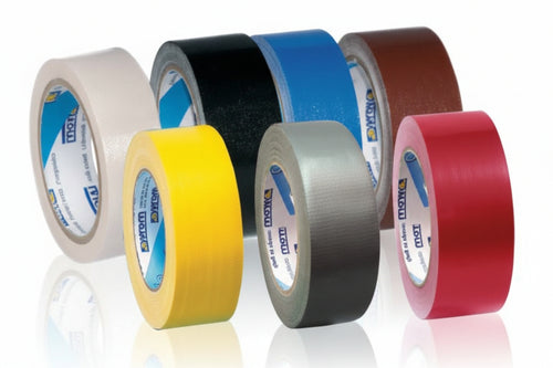 Nastro Telato- - Mm.38X2,7Mt. Colore Giallo - 4 Blister
