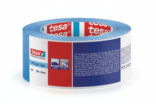 Nastro Carta Carrozziere Blu 4435- - Mm.25H. In Rotoli Da Mt.50 - 12 Pezzi Tesa