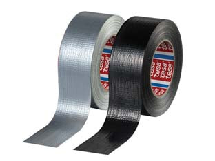 Nastro Telato Tipo Americano- - Mm.50H. In Rotoli Da Mt.25 Colore Nero - 6 Pezzi Tesa