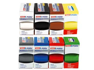 Nastro Telato- - Mm.38X2,7Mt. Colore Rosso - 6 Blister Tesa