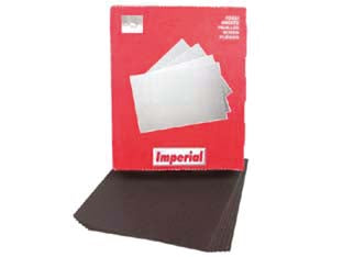 Carta Abrasiva Impermeabile In Fogli- - Grana 80 - 50 Pezzi Imperial