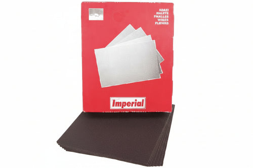 Carta Abrasiva Impermeabile In Fogli- - Grana 150 - 100 Pezzi Imperial