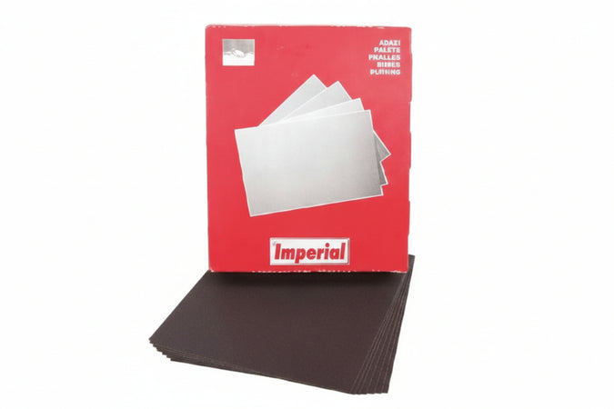 Carta Abrasiva Impermeabile In Fogli- - Grana 240 - 100 Pezzi Imperial