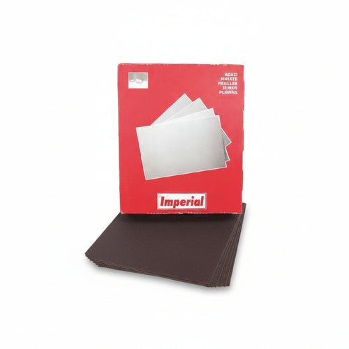 Carta Abrasiva Impermeabile In Fogli- - Grana 320 - 100 Pezzi Imperial