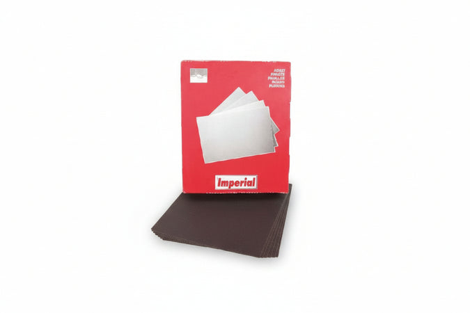 Carta Abrasiva Impermeabile In Fogli- - Grana 1000 - 100 Pezzi Imperial