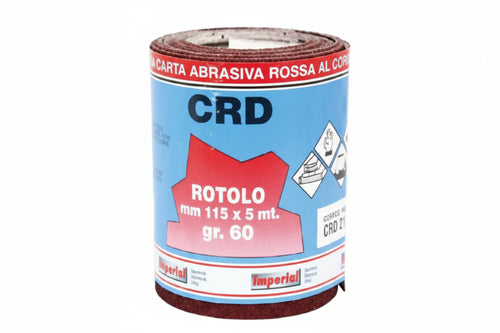 Carta Abrasiva Spaziata In Miniroll- - Grana 60 - 6 Pezzi Imperial