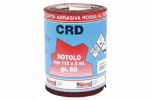Carta Abrasiva Spaziata In Miniroll- - Grana 80 - 6 Pezzi Imperial