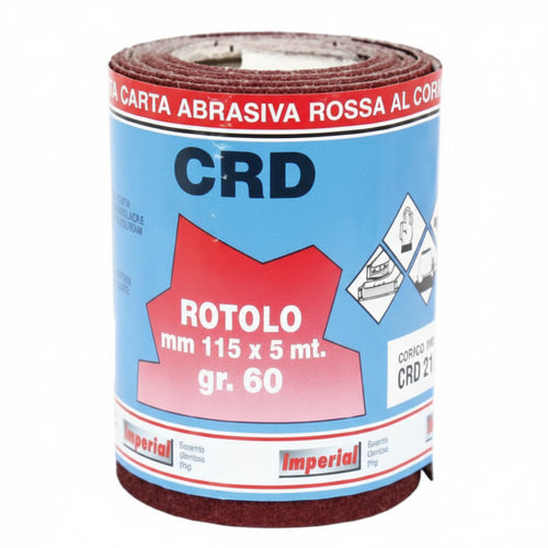 Carta Abrasiva Spaziata In Miniroll- - Grana 120 - 6 Pezzi Imperial