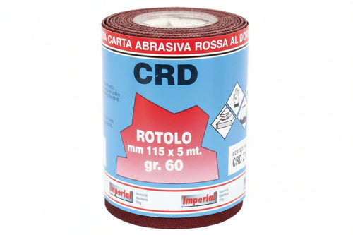 Carta Abrasiva Spaziata In Miniroll- - Grana 180 - 6 Pezzi Imperial