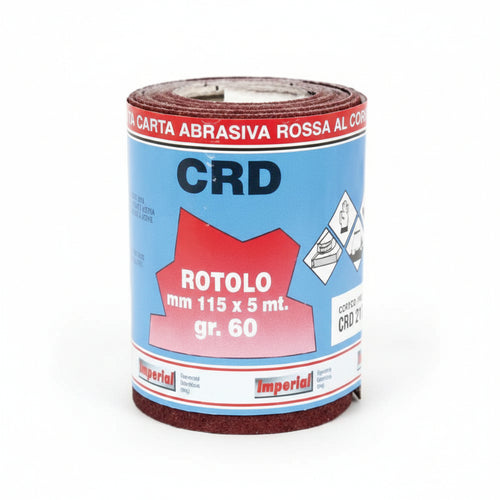 Carta Abrasiva Spaziata In Miniroll- - Grana 220 - 6 Pezzi Imperial
