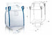 Saccone In Polipropilene Valvola Di Scarico+ Bocca Caramella Cm.90X90X120 Portata Kg.1000