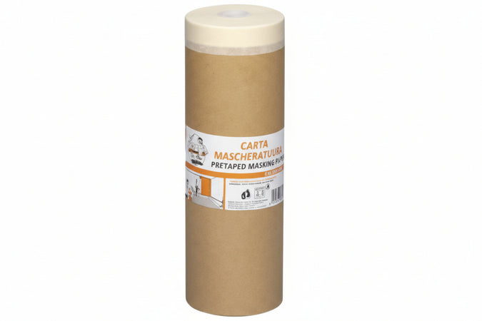 Nastro Carta Adesivo + Carta Avana- - Cm.30X20Mt - 4 Rotolo