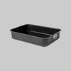 Lasagnera Con Anello 'Black Line' Cm 25X20,5X6H - Pentalux