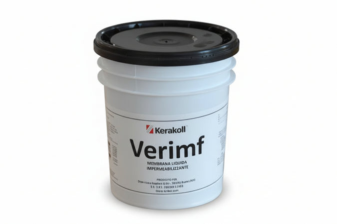Guaina Liquida A Base Acrilica Verimp- - Kg.1 Bituminosa Rossa - 6 Pezzi Icobit