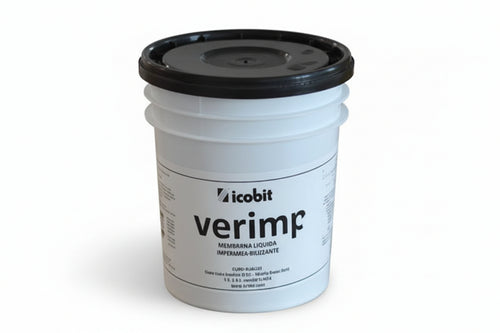 Guaina Liquida A Base Acrilica Verimp- - Kg.1 Bituminosa Bianca - 6 Pezzi Icobit
