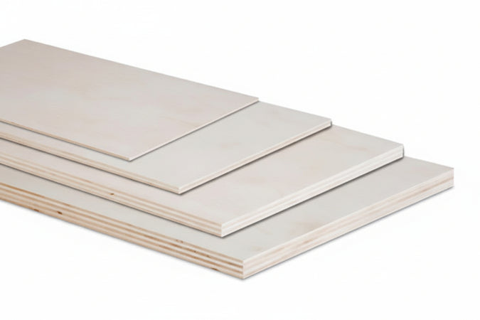 Tavola Compensato Di Pioppo Grezzo Mm.10X300X1250 Pircher