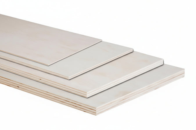 Tavola Compensato Di Pioppo Grezzo Mm.10X400X830 Pircher