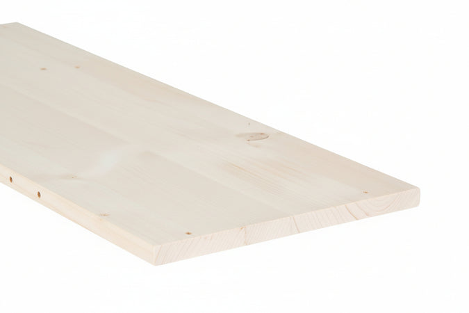 Tavola Lamellare In Legno Di Abete Spessore Mm.18 Mm.18X600X1500 Pircher