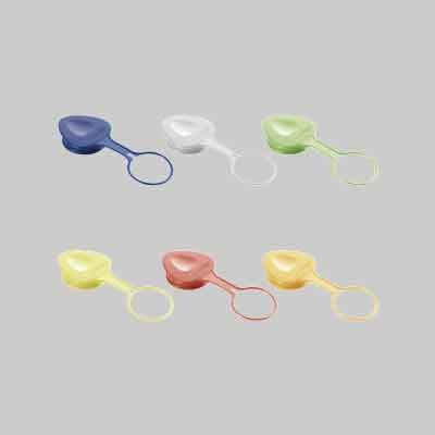 Tappo In Plastica Con Collare 'Presto' 9 Cm - 6 Pezzi - Tescoma