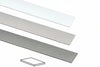 Profilo Piatto In Alluminio- - Mm.15 Mt.2 Argento - 5 Pezzi