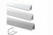 Profilo Angoli Uguali In Alluminio- - Mm.10X10 Mt.1 Argento Lucido - 5 Pezzi