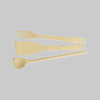 Set Cucchiaio - Paletta - Forchettone 'Woody' 30 Cm - 30 Cm - 32Cm - 3 Pezzi - Tescoma