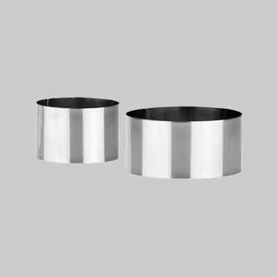 Coppapasta 'Grandchef' Ø 7,5 Cm E Ø 10,5 Cm - Altezza 5 Cm - 2 Pezzi - Tescoma