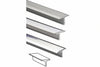 Profilo T Mt 0,9- - Mm.14X9 Alluminio Argento Lucido - 10 Pezzi
