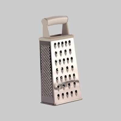 Grattugia 4 Lati Media Manico In Plastica 'Handy' - Tescoma