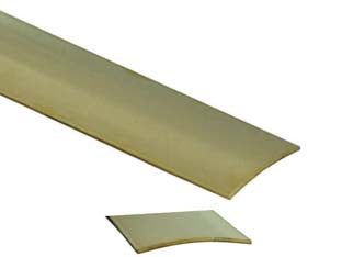 Piaggia Autoadesiva Profilo Semitondo In Ottone Cm.166X35