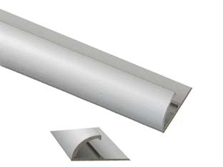 Piaggia Adesiva Pavimento Ferma Passatoia In Alluminio Argento Cm.73X26