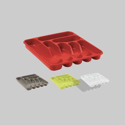 Portaposate 4 Posti Cm 32X22X4,5H