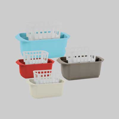Scolaposate Rettangolare Cm 24X13X14H